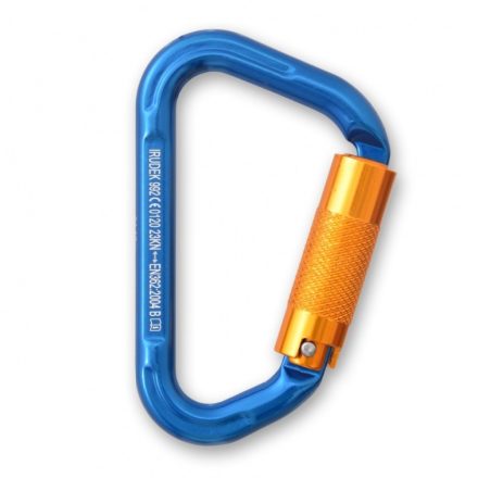 Karabiner-Irudek-992-Bild-Blue-22mm-es-nyilas-alum