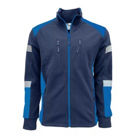 46593 Polár kardigán kék