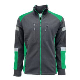 46595 Polár kardigán zöld