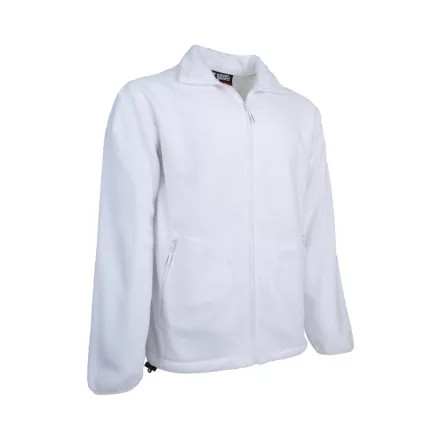 POLÁR PULÓVER CIPZÁROS FEHÉR