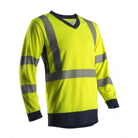 ÚJ! SUNO HI-VIZ SÁRGA HOSSZÚ UJJÚ PÓLÓ_3XL (7SUNYXXXL)