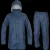 Siret PU esőkabát + nadrág set navy XL KIÁRUSÍTÁS