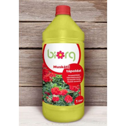 Biorg Muskátli és balkon tápoldat 1 lit