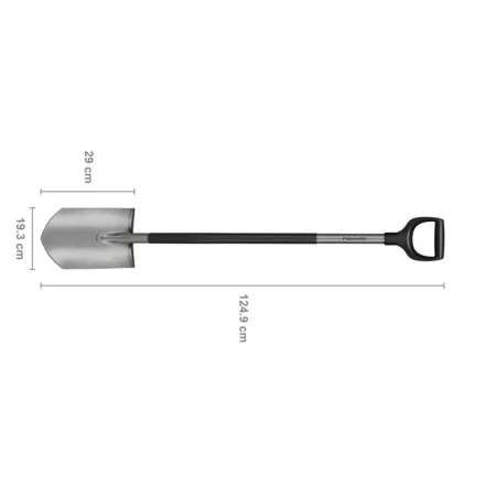 Fiskars comfort hegyes ásó