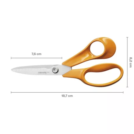 Fiskars Classic konyhai olló (18 cm) ÚJ