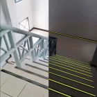 Ragasztószalag csúszásmentes 5 mx50 mm fekete/foszforeszkáló