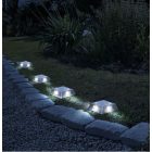 LED-es leszúrható / fali szolár lámpa