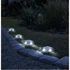 LED-es leszúrható / fali szolár lámpa