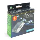 LED-es leszúrható / fali szolár lámpa