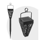 Leszúrható akasztható szolár lámpa négyszög