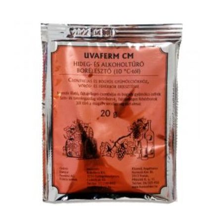 Borélesztő Uvaferm Cm 20g