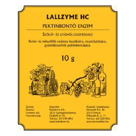 Pektinbontó enzim 10 g.