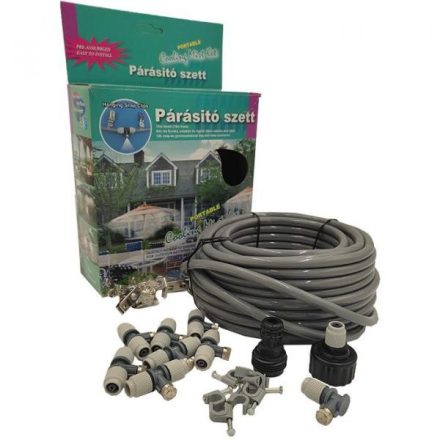 Párakapu, párásító szett 15 m , 8 db fúvóka