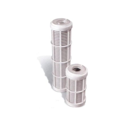 Szűrőbetét műanyagháló+aktívszén 10'-1' 80 micron