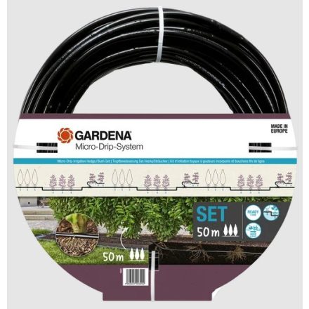 Gardena MD csepegtető cső készlet 
növénysorokhoz, süllyeszthető 13mm/50m
