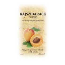 Matrica kajszibarack 1db 50db/csom.