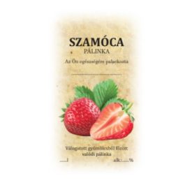 Matrica szamóca 50 db/cs