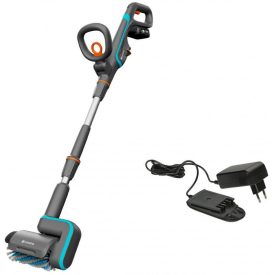   Gardena AquaBrush Akkumulátoros tisztító Patio 03/18V P4A akkumulátorral