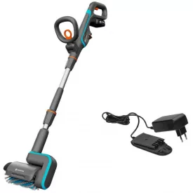   Gardena AquaBrush Akkumulátoros tisztító Patio 03/18V P4A akkumulátorral