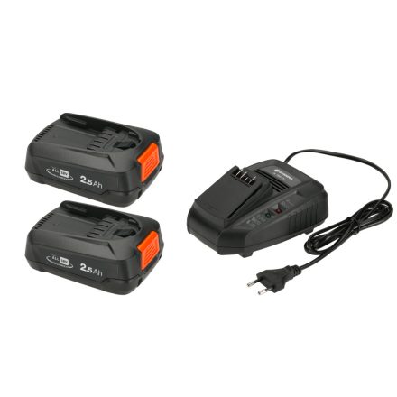 Gardena Akkumulátor készlet P4A 2 x 18V/45 +  AL 1830 CV