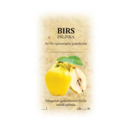 Matrica birs 1 db 50db/csom.