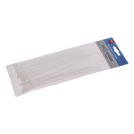 Kábelkötegelő 200x3,6 fehér 50db