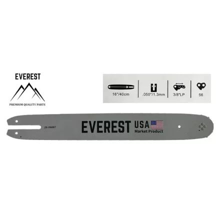 LÁNCVEZETŐ 16' 3/8LP 1,3mm 56 szem EVEREST