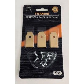   TARTALÉK KÉS ROBOTFŰNYÍRÓHOZ HUSQVARNA GARDENA 35mm TYTAN - 9 db