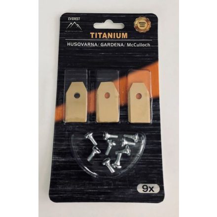 TARTALÉK KÉS ROBOTFŰNYÍRÓHOZ HUSQVARNA GARDENA 35mm TYTAN - 9 db