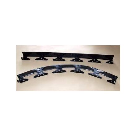 Műanyag ágyásszegély SOROLHATÓ 70, 1m x 7cm x 6,5cm fekete