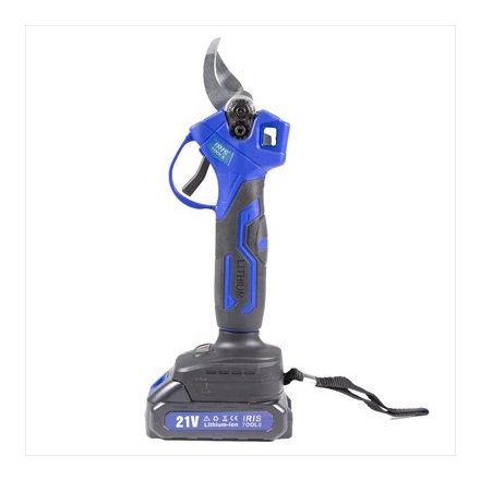 IRIS TOOLS ITSM-100 Akkus metszőolló szett (táska + metszőolló + 2 akku + töltő)