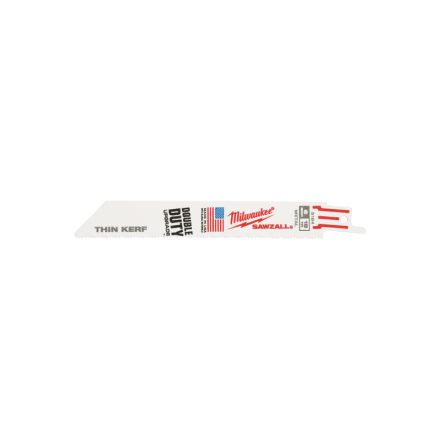 Milwaukee Szablyafűrészlap 150 mm 18T - 5 db
