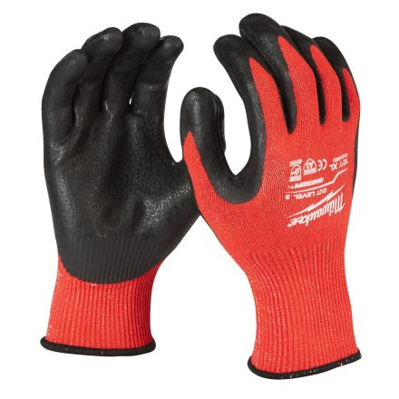 Milwaukee Vágásbiztos védőkesztyű - 3/C  - XXL/11 -1pár