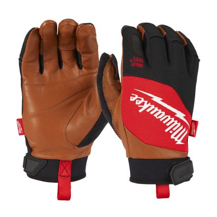 Milwaukee Hibrid bőr védőkesztyű - XL/10 - 1 pár