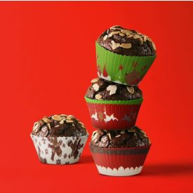 Muffin Papír szett karácsonyi100db