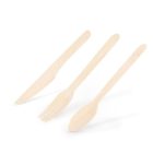 Fa evőeszköz készlet - 12 db (4 villa,4 kanál, 4 kés)