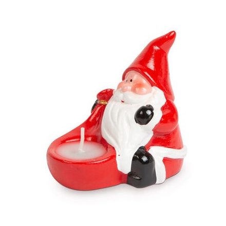 Karácsonyi gyertya-mikulás 7,5*7,5*7,5