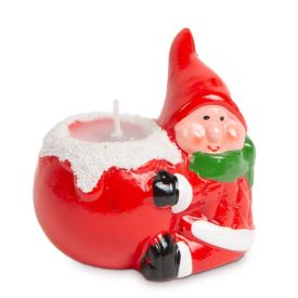 Karácsonyi gyertya-8,5*6,6*8cm