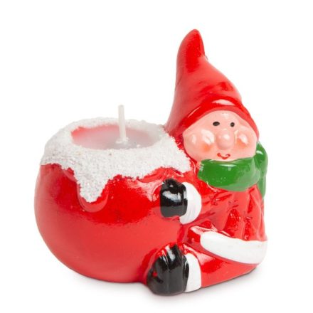 Karácsonyi gyertya-8,5*6,6*8cm