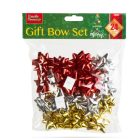 Ajándék masni szett 5 cm -3 szín, 24 db