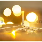 LED-es fényfüzér -5,2m melegfehér