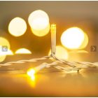 LED-es fényfüggöny -4,2m melegfehér