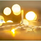 LED-es fényfüggöny -4,2m melegfehér