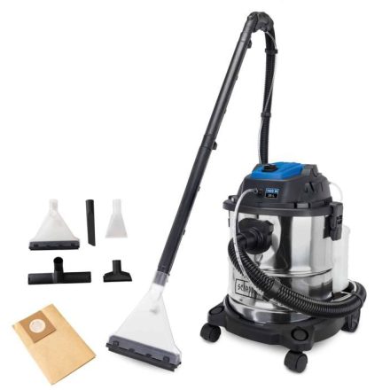 Scheppach SprayVac 20 - szőnyeg- és kárpittisztító 5 az 1-ben, száraz/nedves