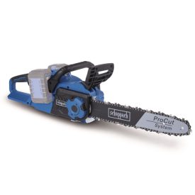   Scheppach BC-CS355DUO-X - akkus láncfűrész indukciós motorral 2x20V, IXES 20 V