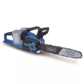   Scheppach BC-CS355DUO-X - akkus láncfűrész indukciós motorral 2x20V, IXES 20 V