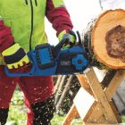 Scheppach BC-CS355DUO-X - akkus láncfűrész indukciós motorral 2x20V, IXES 20 V