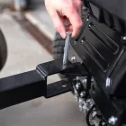 Scheppach TMR 452-98H-SD - fűnyíró traktor, 98 cm oldalkidobással és hidrosztati