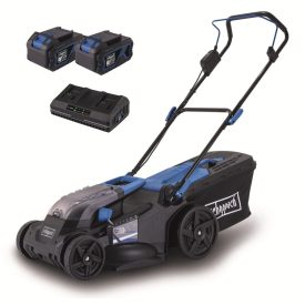   Scheppach BC-MP430-X-SET XL2 - akkus fűnyíró indukciós motorral 4in1