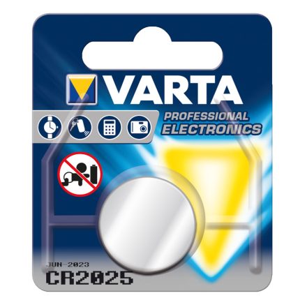 VARTA Gombelem Lithium CR2025